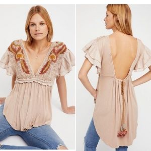 FREE PEOPLE | Fiesta boho tunic top
